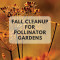 Fall Cleanup Class for Pollinator Gardens (Lysander)