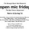 Open Mic Night at Oswego Music Hall