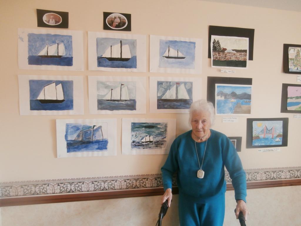 Bishops commons art