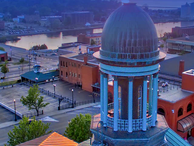 Oswego city stock image 2025