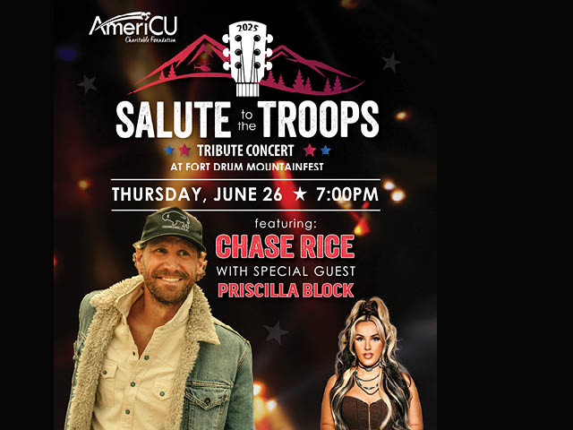 Salute to the Troops flier 