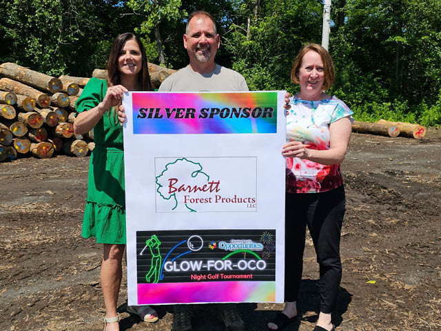 barnett forest silver sponsor oco glow golf tournament 7.19.2025