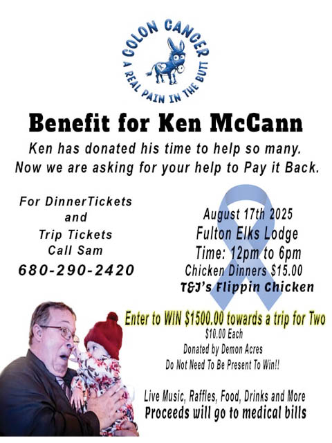 benefit ken mccann fulton elks 8.17.2025