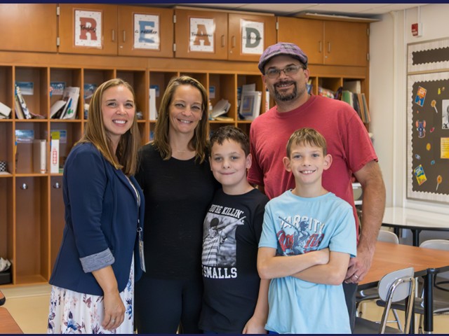 Students Work on Display at DMK Open House