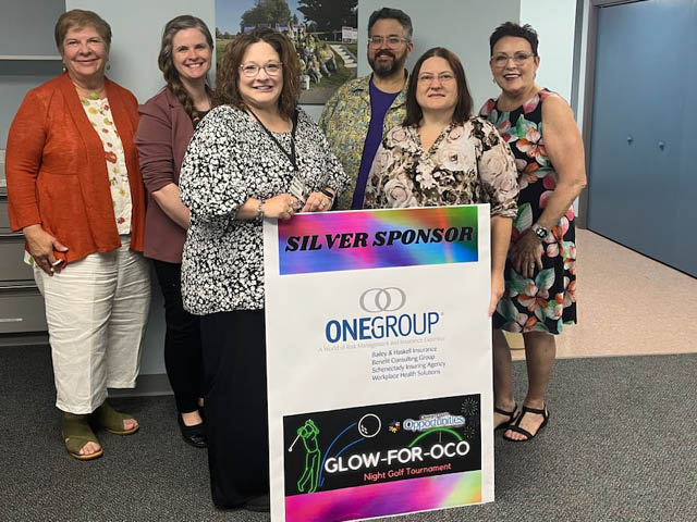 Pictured above from left are; OCO Executive Director Diane Cooper-Currier and OCO Event Committee Members Shelby Fowler, Kristin Labarge, Mike Scaries, Maria Chatterton, and Cindy Seeber