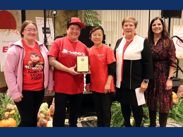 Ji-Woo’s Korean Seoul Food wins Best Dish at OCO’s Giving Thanks