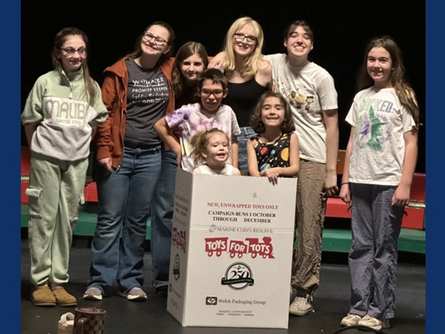Community Engagement through the Oswego Players Christmas Show