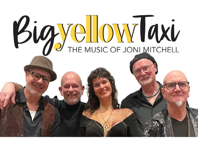 Big Yellow Taxi to Play at Brewerton Center for the Arts This Saturday