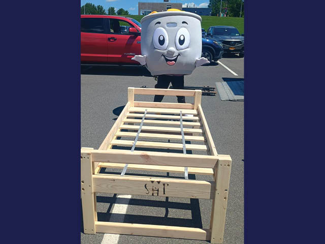 More Than 60 Volunteers Build 55 beds for Oswego County Children in Need