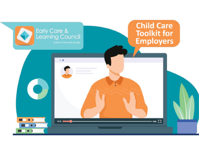 Graphic for the Child Care Toolkit for Employers