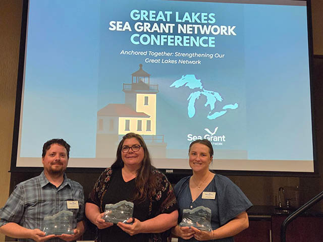 New York Sea Grant Great Lakes Extension Specialists Honored