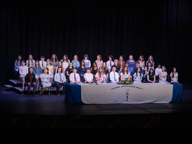 OMS inductees into the NJHS