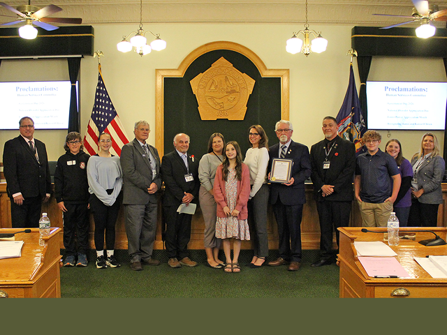 Oswego County Legislature Recognized Child Care Providers