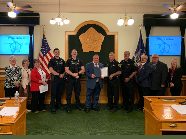 County Legislature Recognizes Sheriff’s Office