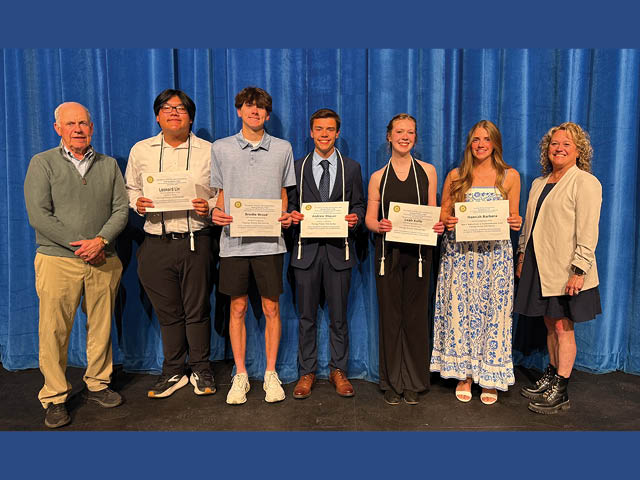 Oswego Rotary Recognizes Student Achievement