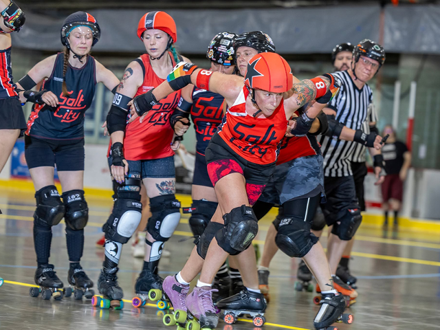 Local Roller Derby Rivals, the Riggies and the Spuds, Face Off in Season Finale!