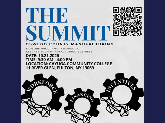 Operation Oswego County Announces The Summit: Oswego County Manufacturing 2026