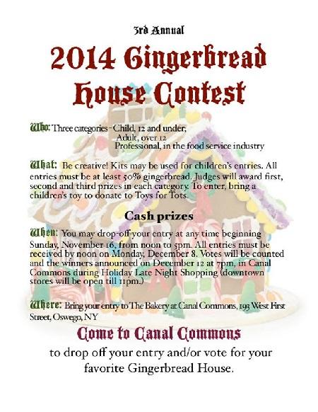 2014 gingerbread house contest
