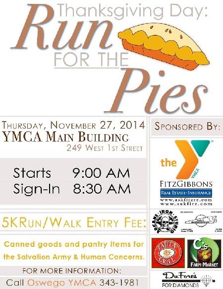 thanksgiving day run for the pies