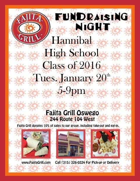 Fundraiser Oswego Hannibal High
