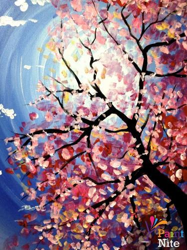 Paint Nite Blossoms