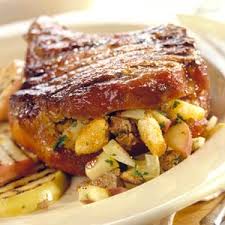 stuffed pork chop