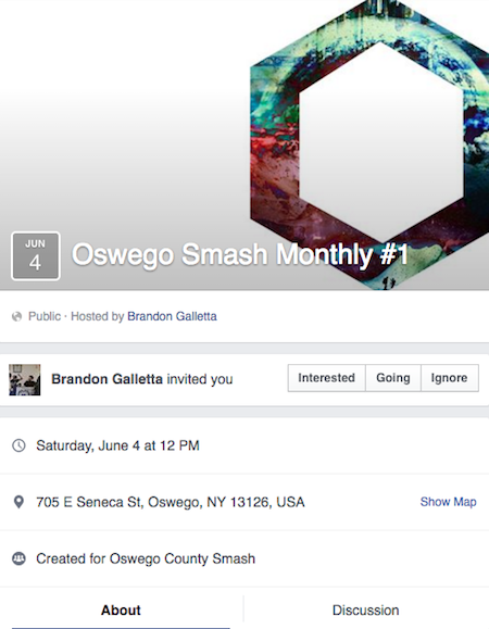 Oswego Smash Monthly 1