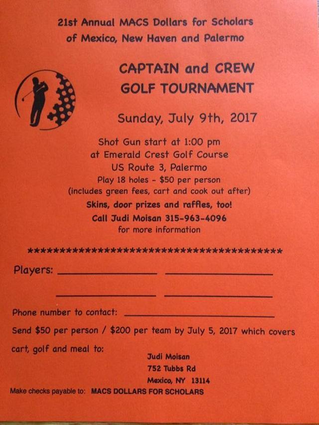 MACS golf tourney