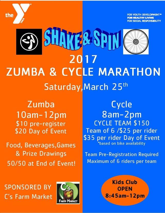 YMCA Spin Marathon