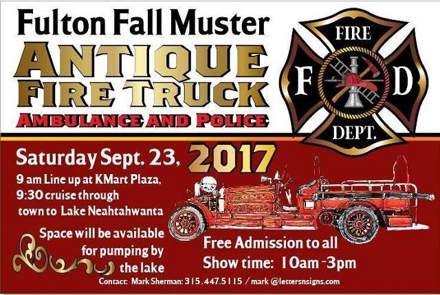 antique fireturck parade