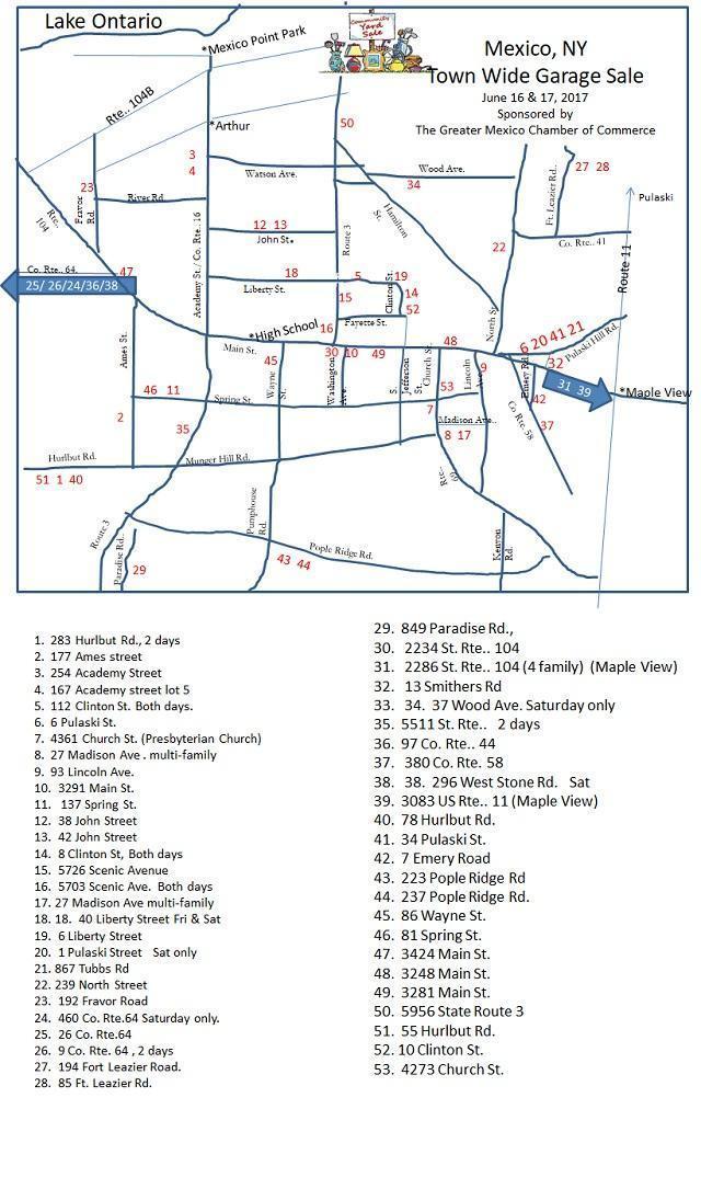 garage sale map mexico