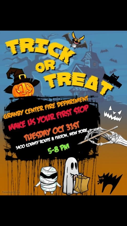 granby VFD trick or treat
