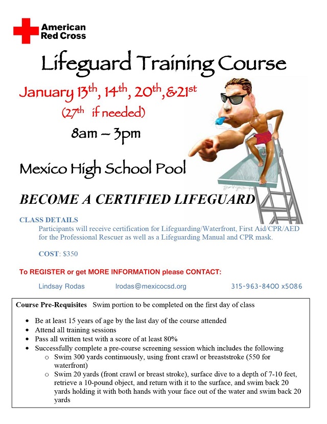 lifeguard training course red cross