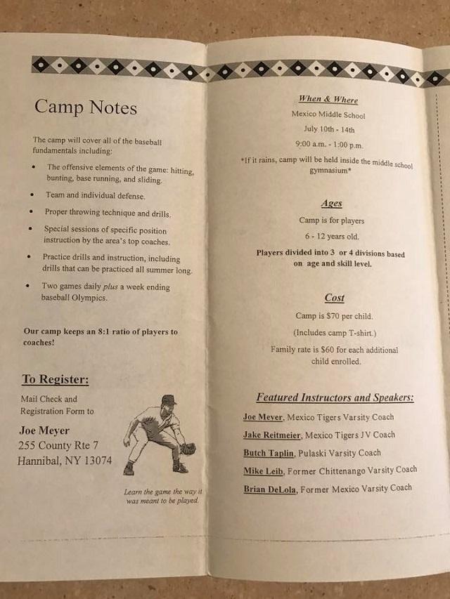 mexico baseball camp