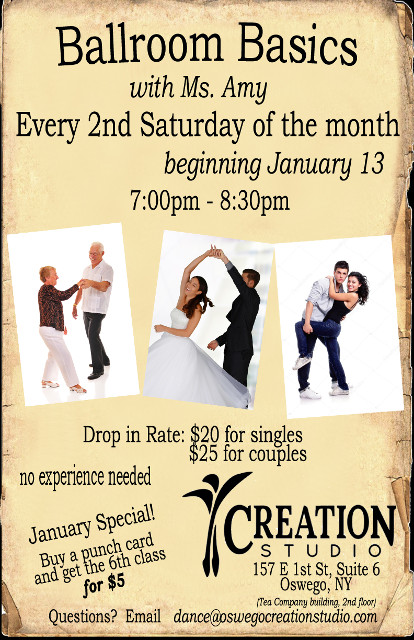 2018 monthly ballroom