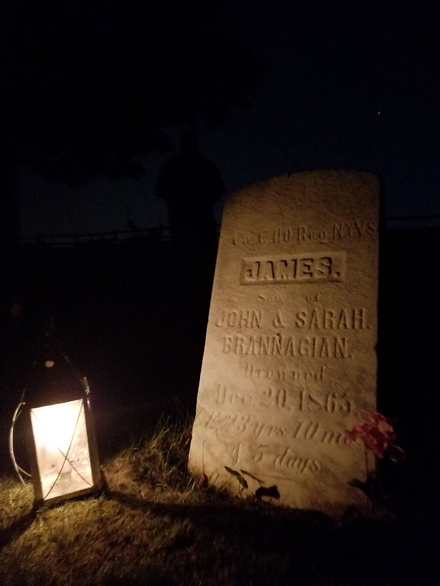 Fort Ontario Post Cemetery Lantern Tours