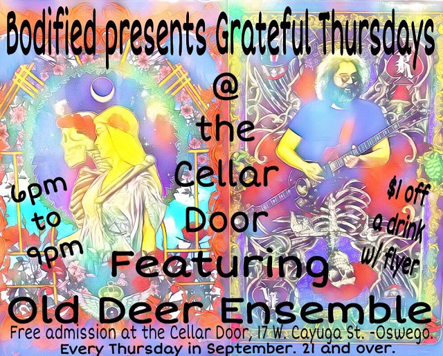 iHeart Oswego Grateful Thursdays at the Cellar Door