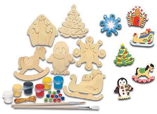 Kids Ornament Craft Paintiing