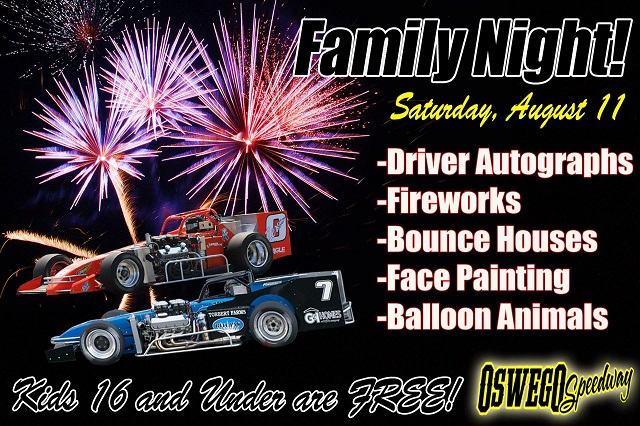 Oswego Speedway family night