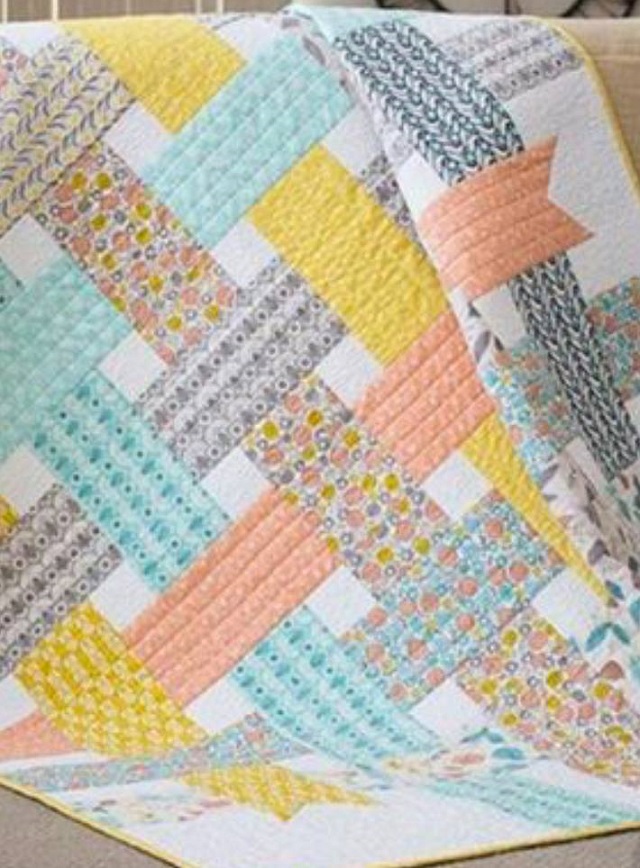 I Heart Oswego Ribbon Box Quilt