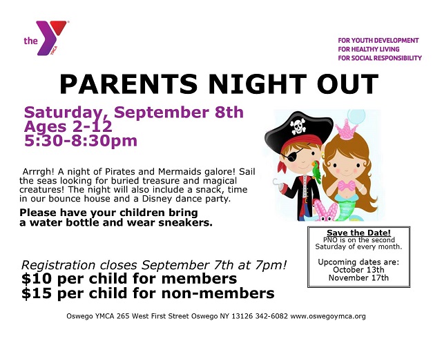 YMCA Parents Night Out