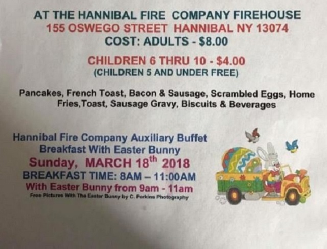 hannibal breakfasts with the Easter Bunny