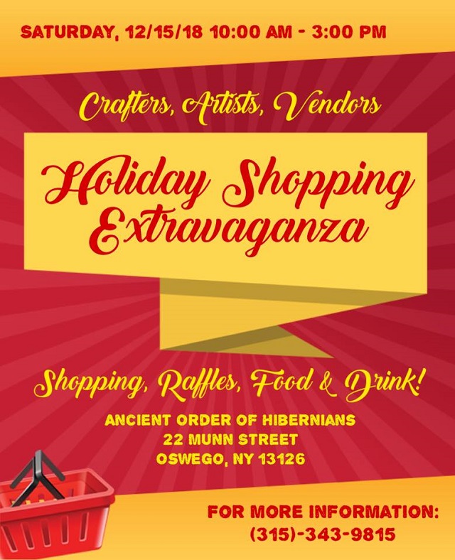 holiday shopping extravaganza