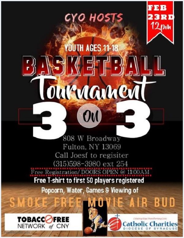 3 on 3 basketball tournament