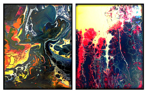Loren flow painting examples