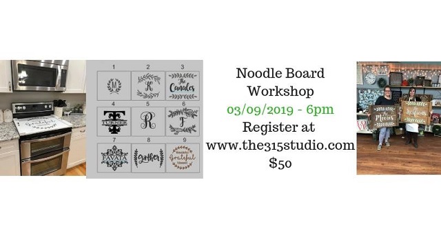 Noodle board