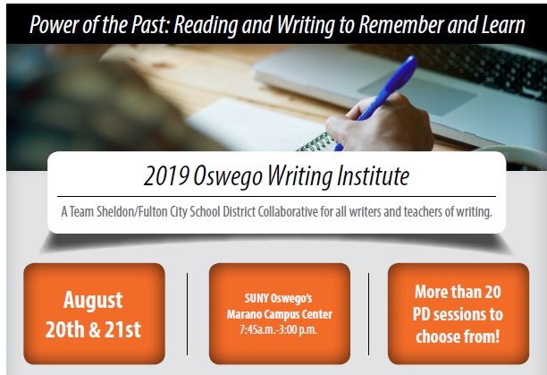 Oswego Writing Institute 2019
