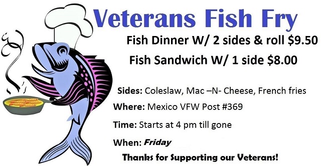 Veterans fish fry