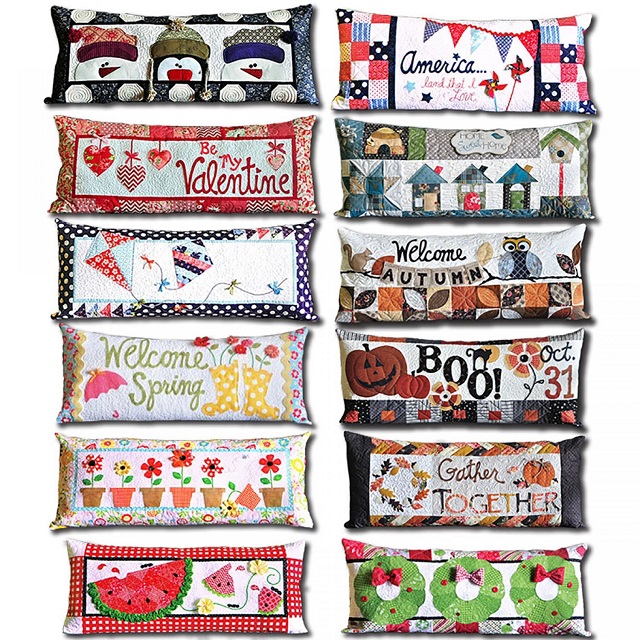 qwp bench pillow of the month