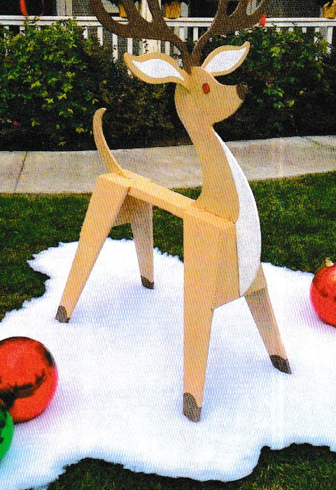 reindeer sawhorse